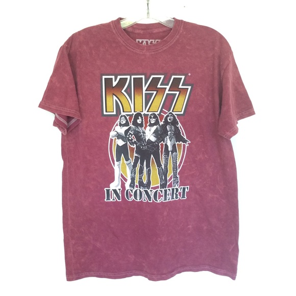 Kiss in Concert Band T Shirt - Picture 1 of 2